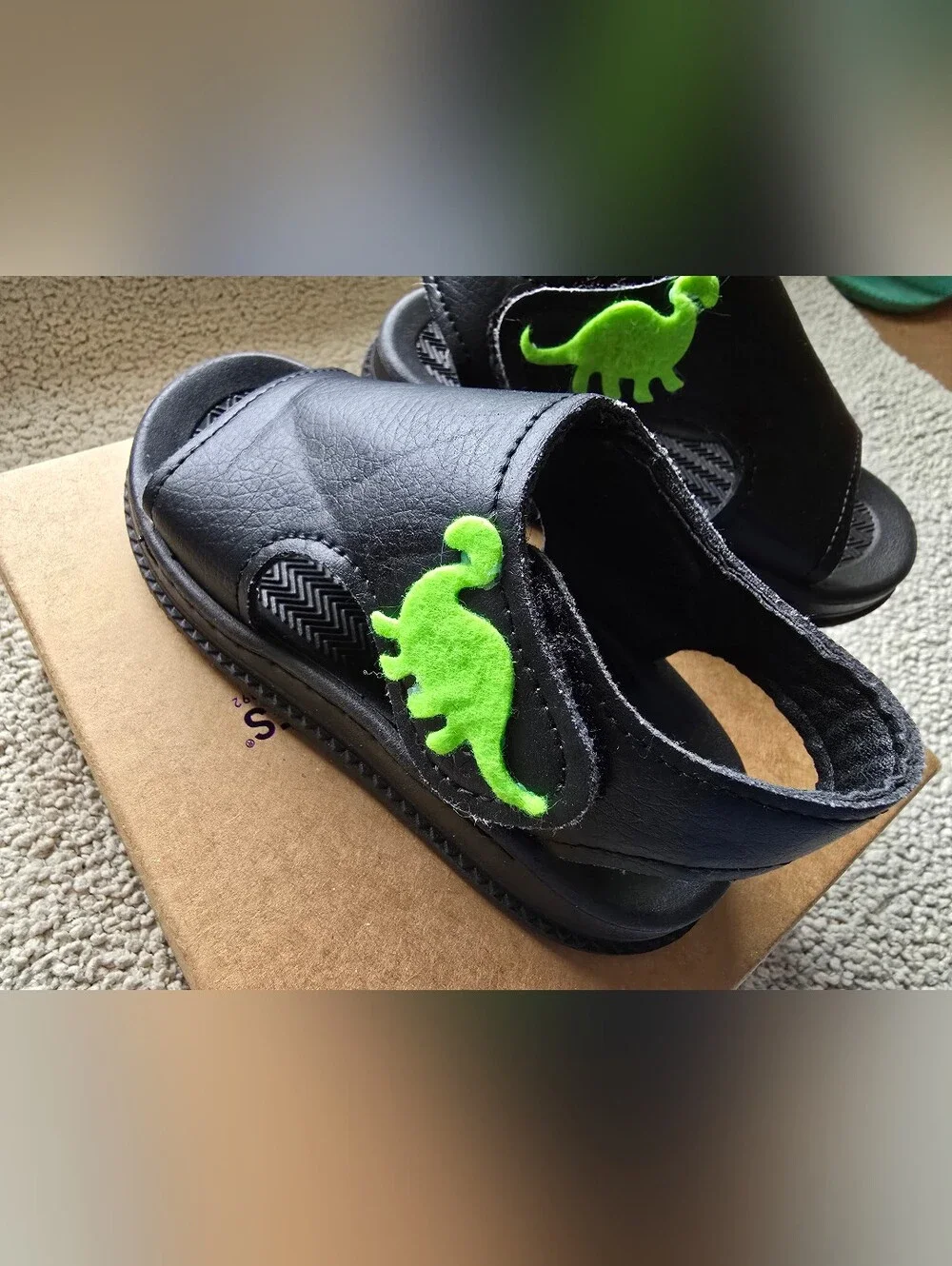 SPORT Kids Slip On With Velcro Ankle Strap